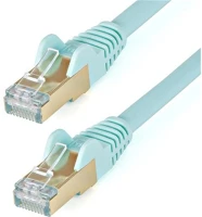 Startech 6ASPAT750CMAQ Rj45 cat6a 10gb stp -> rj45 cat6a 10gb stp m/m adatkábel 7.5m zöld kép