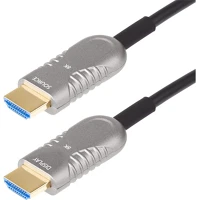 Startech 8K-A-50F-HDMI-CABLE Hdmi 2.1 -> hdmi 2.1 m/m video kábel 15m fekete aoc kép