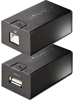 Startech C15012-USB-EXTENDER Usb-a 2.0 -> rj45 cat5e utp f/f extender fekete 150m kép
