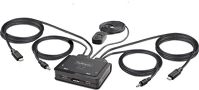 Startech C2-D46-UC2-CBL-KVM 2-port usb-c cable kvm switch kép