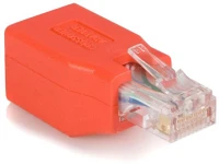 Startech C6CROSSOVER Rj45 cat6 utp m/f adapter crossover piros kép