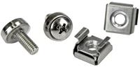 Startech CABSCREWM52 M5 mounting screws/cage nuts nikkel