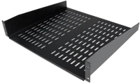 Startech CABSHELFV 2u rack polc fekete kép