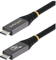 Startech CC1M80GUSB4CABLE 80gbps usb4 -> usb4 m/m adatkábel 1m fekete-szürke kép