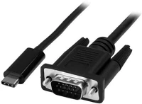 Startech CDP2VGAMM1MB Usb-c - vga adapter 1m fekete kép