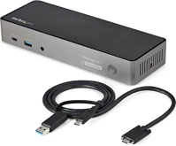 Startech DK31C3HDPDUE Usb-c usb-a dock triple 4k 60hz dp/hdmi - 85w pd kép
