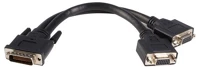 Startech DMSVGAVGA1 Dms-59 -> 2db vga m/f adapter 0.2m fekete kép