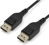 Startech DP14MM1M Displayport 1.4 -> displayport 1.4 m/m video kábel 1m fekete kép