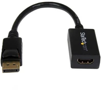Startech DP2HDMI2 Displayport apa - hdmi anya adapter - fekete kép