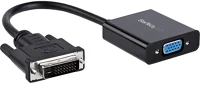 Startech DVI2VGAE Dvi-d -> vga m/f aktív adapter 0.2m fekete kép
