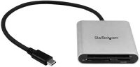 Startech FCREADU3C Usb-c külső kártyaolvasó ezüst/fekete kép