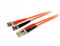 Startech FIBLCST1 Optikai patch kábel lc-st duplex mm 1m - narancssárga kép
