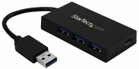 Startech HB30A3A1CFB Usb 3.0 hub (4 port) fekete kép