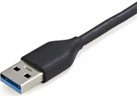 Startech HB30AM4AB 4 port usb 3.0 hub . kép