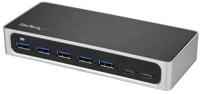 Startech HB30C5A2CSC Usb 3.0 hub (2+5 port) fekete kép