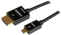 Startech HDADMM1M Hdmi - micro hdmi (apa - apa) kábel 1m - fekete kép