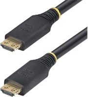 Startech HDMI2-CABLE-GRIP-30C Hdmi 2.0 -> hdmi 2.0 m/m video kábel 0.3m fekete kép