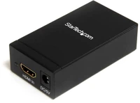 Startech HDMI2DP Hdmi -> displayport f/f adapter aktív fekete kép