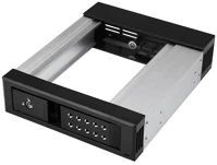 Startech HSB1SATSASBA 5.25 to 3.5 drive hot swap bay kép