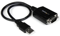 Startech ICUSB2321X Db-9 - usb-a (apa -apa) kábel 0.3m - fekete kép