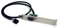 Startech ICUSB232INT1 Idc anya - db-9 apa - kábel 0.6m - fekete kép