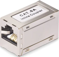 Startech IN-CAT6A-COUPLER-S1 Shielded rj45 coupler cat6a ethernet coupler f/f kép