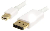 Startech MDP2DPMM2MW Mini displayport - dosplayport (apa - apa) kábel 2m - fehér kép