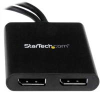 Startech MSTMDP122DP Multi stream transport 2 portos displayport hub kép