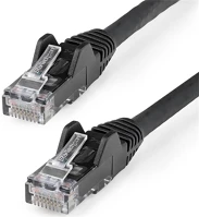 Startech N6LPATCH10MBK Rj45 cat6 u/utp -> rj45 cat6 u/utp m/m adatkábel 10m fekete lszh kép