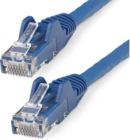 Startech N6LPATCH1MBL Rj45 cat6 utp -> rj45 cat6 utp m/m adatkábel 1m kék lszh kép