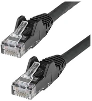 Startech N6LPATCH5MBK Rj45 cat6 utp -> rj45 cat6 utp m/m adatkábel 5m fekete lszh kép