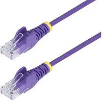 Startech N6PAT50CMPLS Rj45 cat6 utp -> rj45 cat6 utp m/m adatkábel 0.5m lila slim kép