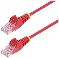 Startech N6PAT50CMRDS Rj45 cat6 utp -> rj45 cat6 utp m/m adatkábel 0.5m piros slim kép