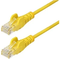 Startech N6PAT50CMYLS Rj45 cat6 utp -> rj45 cat6 utp m/m adatkábel 0.5m sárga slim kép