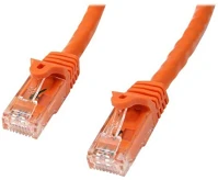 Startech N6PATC150CMOR Rj45 cat6 utp -> rj45 cat6 utp m/m adatkábel 1.5m narancssárga kép