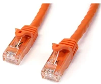 Startech N6PATC3MOR Rj45 cat6 utp -> rj45 cat6 utp m/m adatkábel 3m narancssárga kép