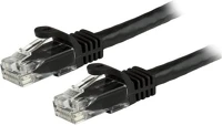 Startech N6PATC750CMBK Rj45 cat6 utp -> rj45 cat6 utp m/m adatkábel 7.5m fekete kép