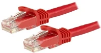 Startech N6PATC750CMRD Rj45 cat6 utp -> rj45 cat6 utp m/m adatkábel 7.5m piros kép