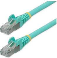 Startech NLAQ-150-CAT6A-PATCH Rj45 cat6a s/ftp -> rj45 cat6a s/ftp m/m adatkábel 1.5m ciánkék kép