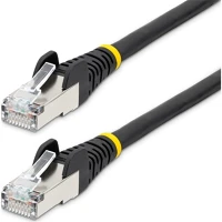 Startech NLBK-1M-CAT6A-PATCH Rj45 cat6a s/ftp -> rj45 cat6a s/ftp m/m adatkábel 1m fekete kép