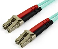 Startech OM3 50/125 850NM LC Om3 50/125 850nm lc duplex -> lc duplex m/m adatkábel 15m ciánkék om3 multimode 50/125µm 100gbps kép
