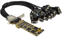 Startech PEX16S550LP Pcie - 16x db-9 port bővítő - fekete kép