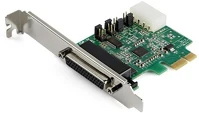 Startech PEX4S953 16950 uart serial rs232 4-port pcie x1 bővítőkártya ezüst kép