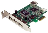 Startech PEXUSB4DP Pcie - 4x usb port bővítő kép