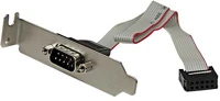 Startech PLATE9MLP Idc anya - db-9 apa kábel 0.23m - szürke kép