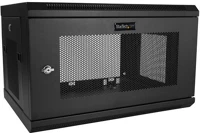 Startech RK616WALM Fali rack szekrény 6u 600x371mm - fekete kép