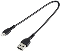 Startech RUSBLTMM30CMB Usb-a 2.0 -> lightning m/m adatkábel 0.3m fekete kép