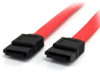 Startech SATA12 Sata 3 f/f adatkábel 0.3m piros kép