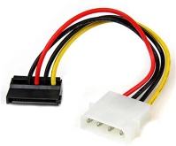 Startech SATAPOWADPL Molex power 4pin -> sata power 15pin m/f tápkábel 0.15m kép
