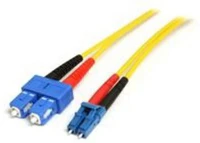 Startech SMFIBLCSC10 Optikai patch kábel lc-sc duplex sm 10m - sárga kép